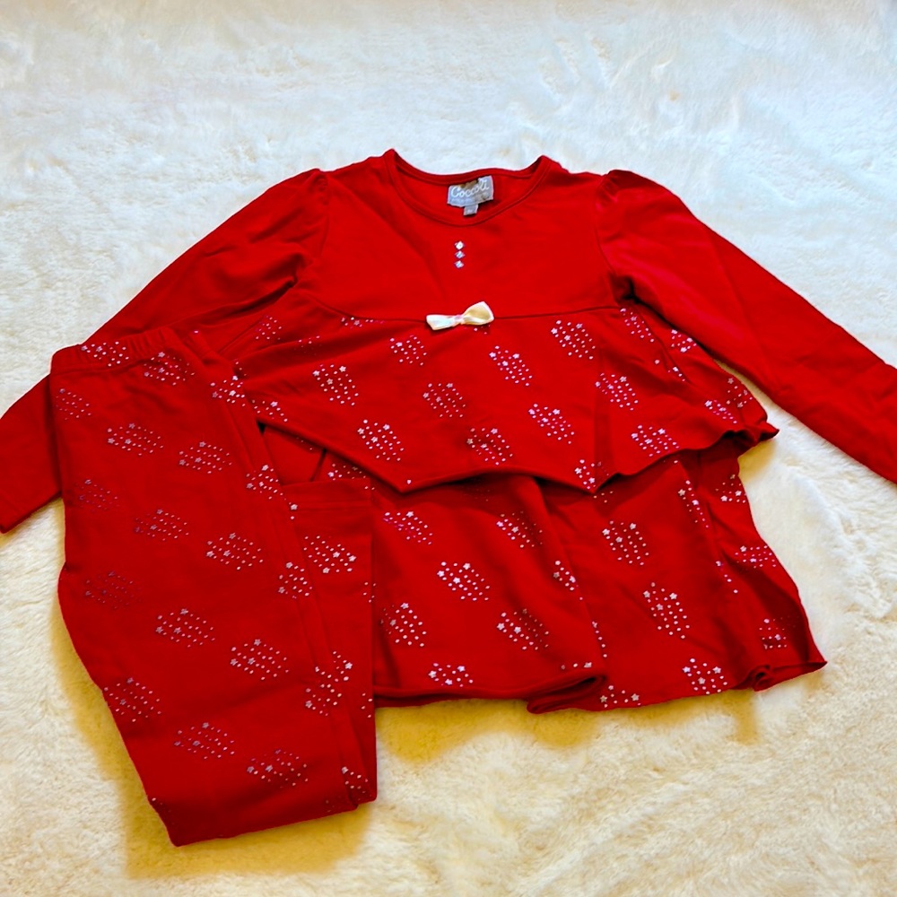 Excellent condition size 5 holiday outfit, beautiful!